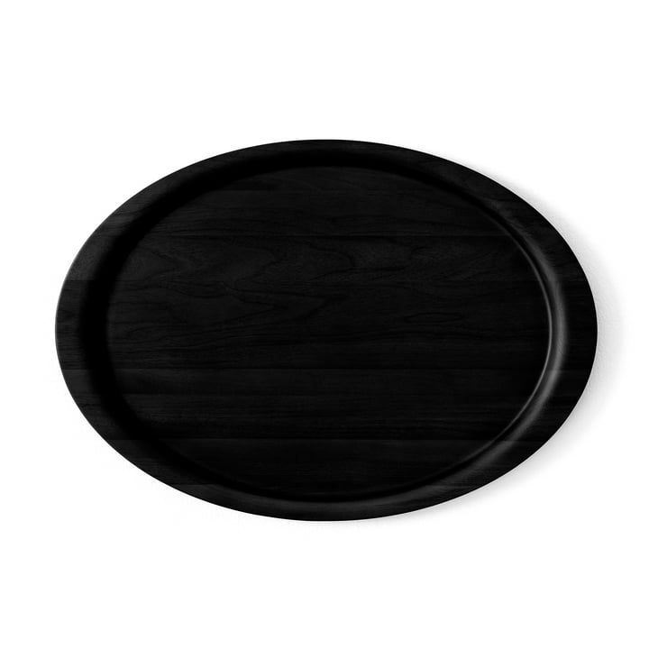 Collect SC65 Dienblad, 54 x 38 cm, eiken zwart gebeitst door & Tradition