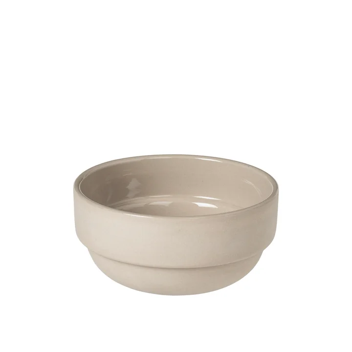 Nordic Bistro schaal, Ø 15 x 7. 3 cm, beige vanaf Broste Copenhagen