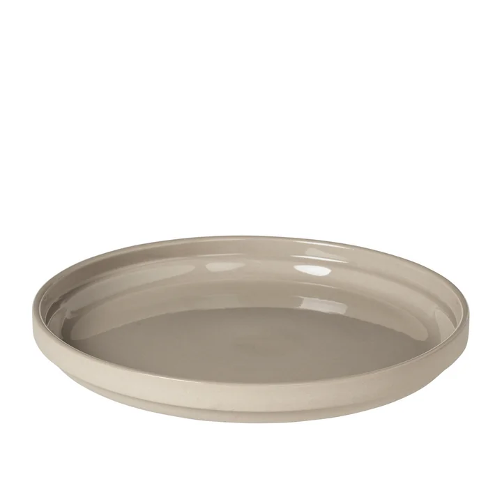 Nordic Bistro dinerbord, Ø 26 x 3 cm, beige by Broste Copenhagen