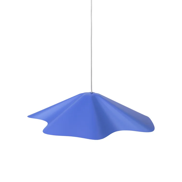 Skirt Hanglamp, Ø 60 x H 14 cm, baja blauw by Broste Copenhagen