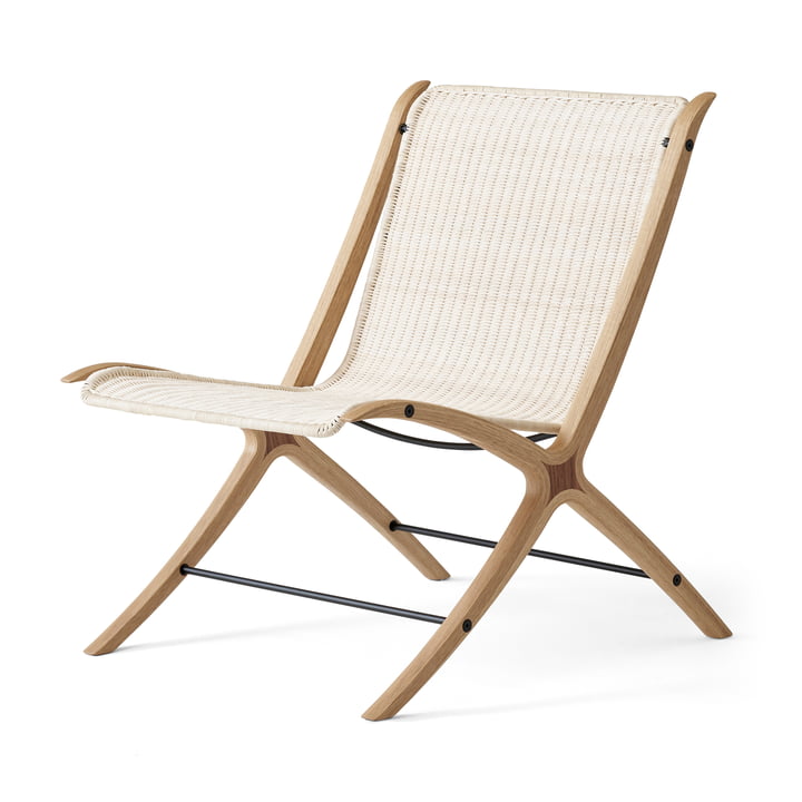 X HM10 Lounge Chair, eiken gelakt van & Tradition