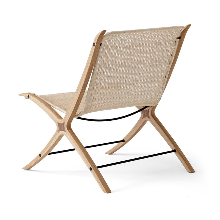 X HM10 Lounge Chair, eiken gelakt van & Tradition