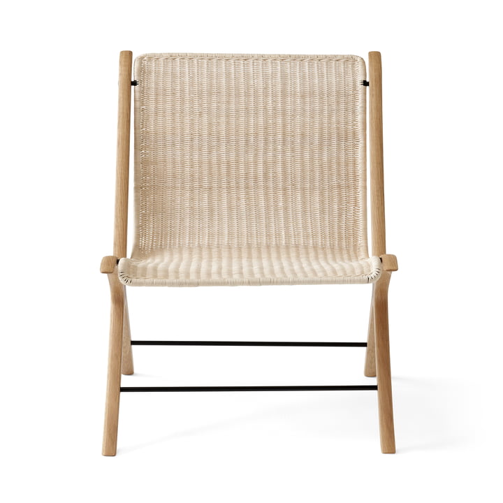 X HM10 Lounge Chair, eiken gelakt van & Tradition