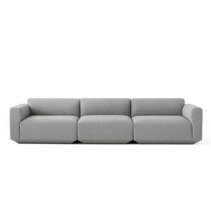 Develius Sofa, configuratie D, grijs (Hallingdal 130) van & Tradition