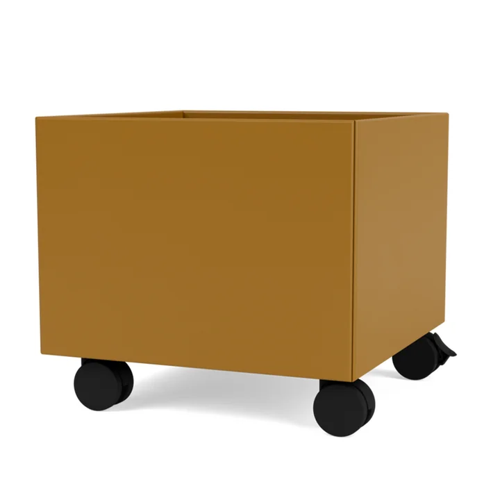 Mini Play-Box Opbergdoos van Montana in de kleur amber