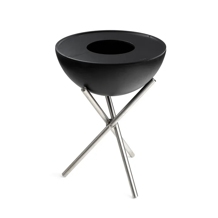 Bowl 57 Plancha grillset van höfats in de drievoet, hoge uitvoering