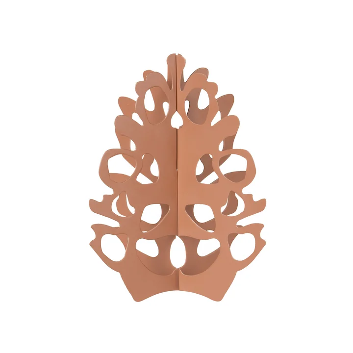 Broste Copenhagen - Christmas Cone Tafeldecoratie, Ø 16 cm, caramelbruin