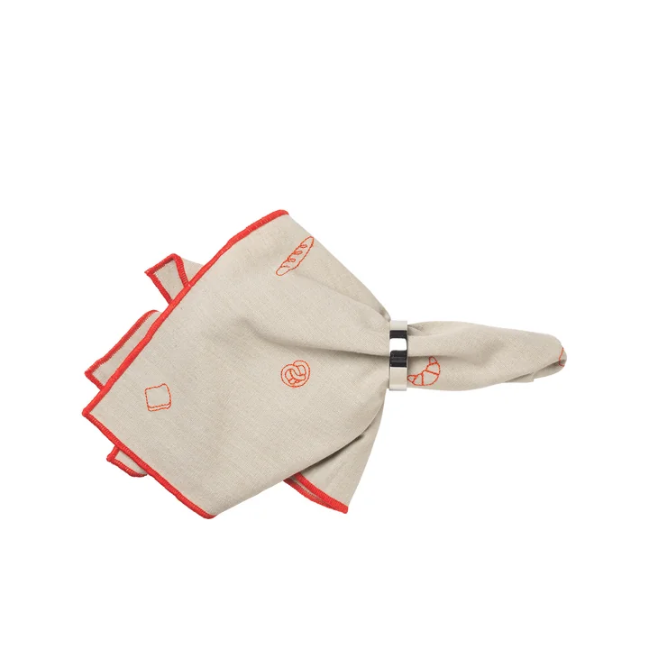 Broste Copenhagen - Bread Doekenservet, pumkin oranje