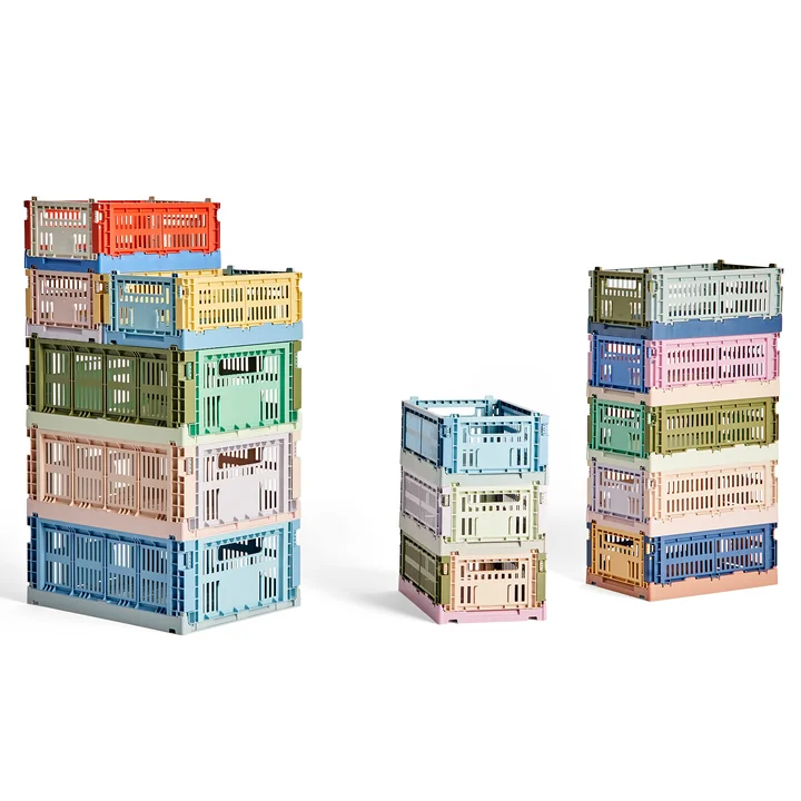 Colour Crate Mand recycled van HAY