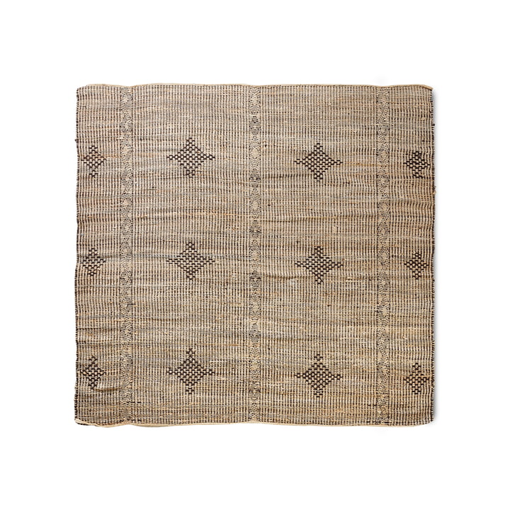 Jute tapijt, 200 cm x 200 cm, rustic van HKliving