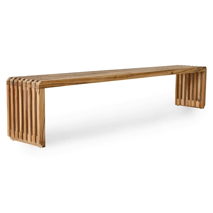 Slatted Bank 180 cm van HKliving in teak afwerking