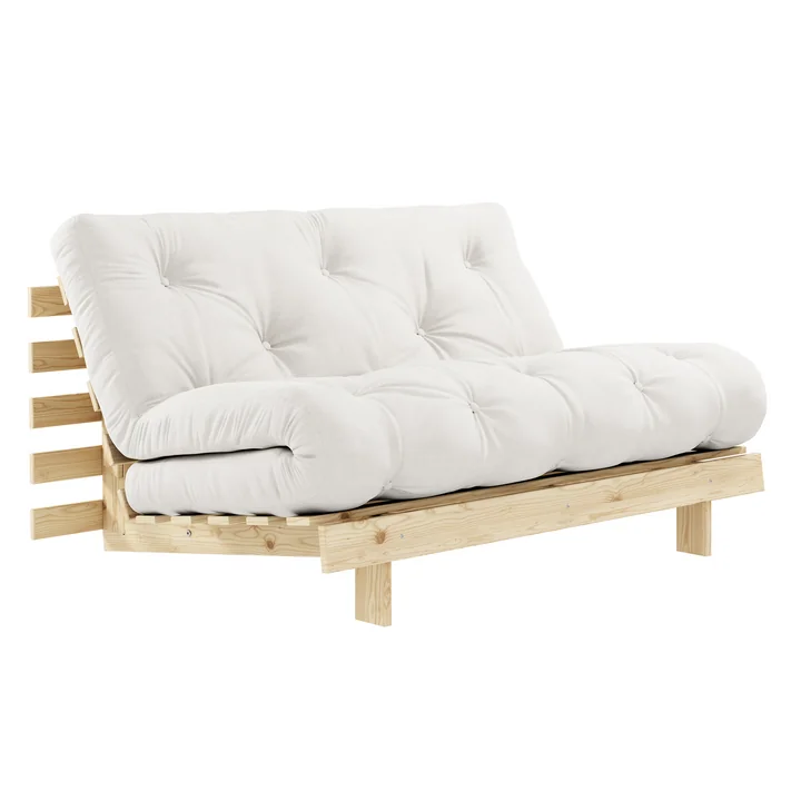 Roots Slaapbank van Karup in de naturel grenen uitvoering