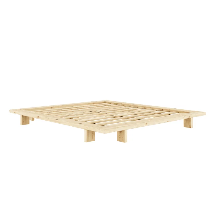Bed Japan 180 x 200 cm van Karup Design in natuurlijk grenen