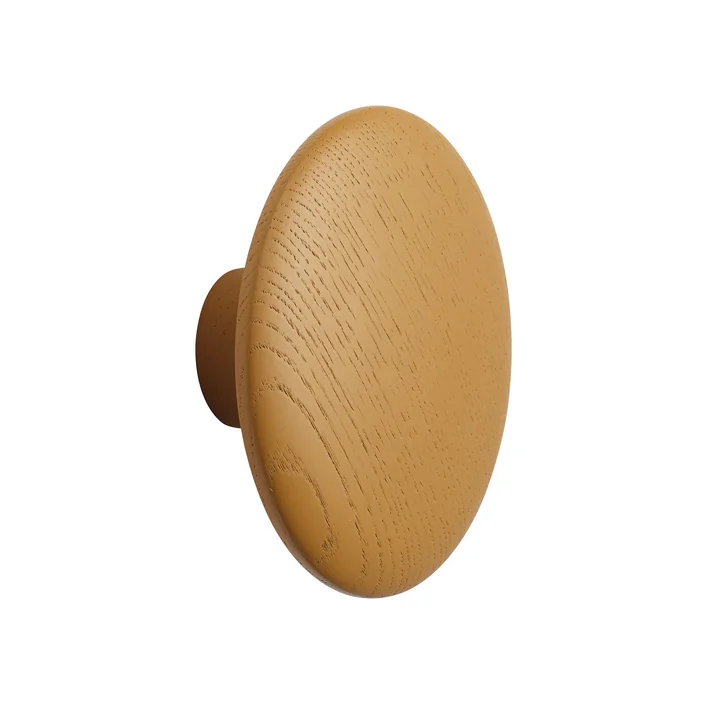 Wandhaak "The Dots" single medium, burnt orange by Muuto