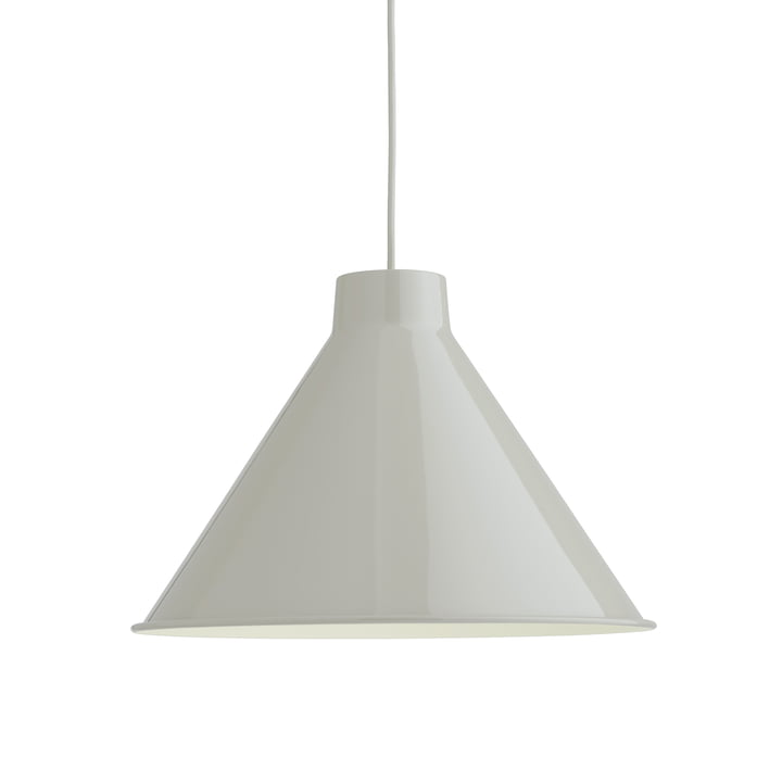 Top hanglamp LED, Ø 38 cm, grijs by Muuto
