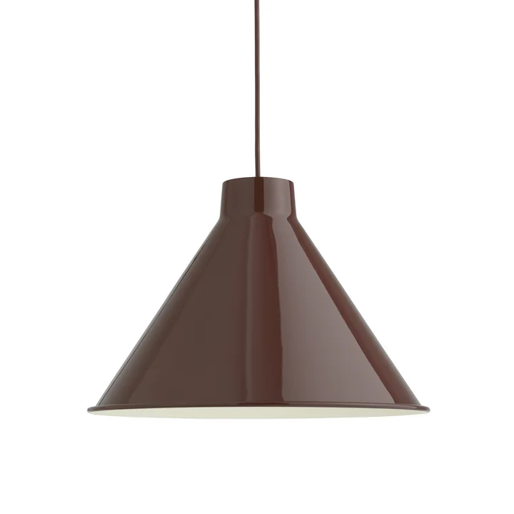 Top hanglamp LED, Ø 38 cm, diep rood van Muuto