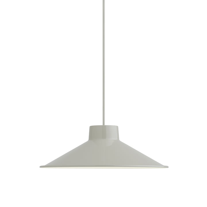 Top hanglamp LED, Ø 36 cm, grijs by Muuto