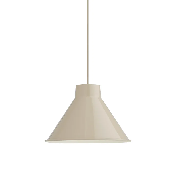 Top hanglamp LED, Ø 28 cm, zand door Muuto