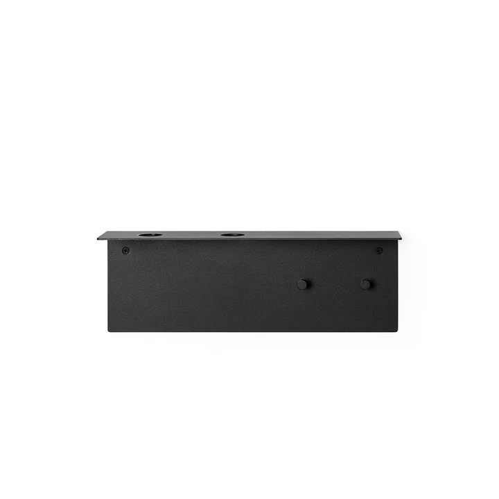 Dora Wandhouder Badkamer, zwart by Ferm Living