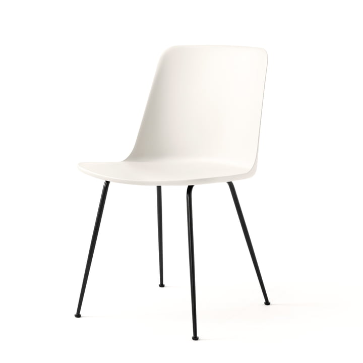 Rely Chair HW6, wit / zwart frame van & Tradition