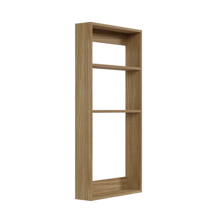 Threesquare Wandplank van We Do Wood in de uitvoering eiken / natuur