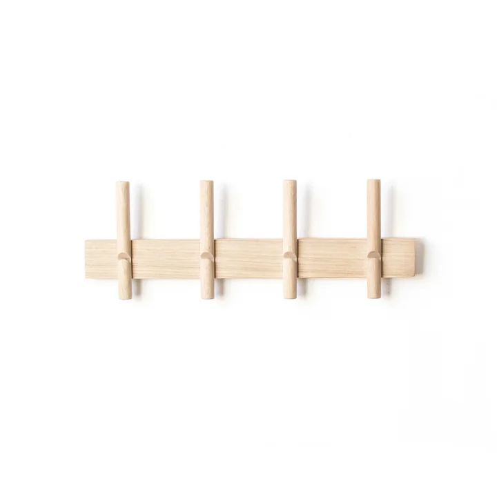 Roon & Rahn Reces Wandkapstok van We Do Wood in natuurlijke eik