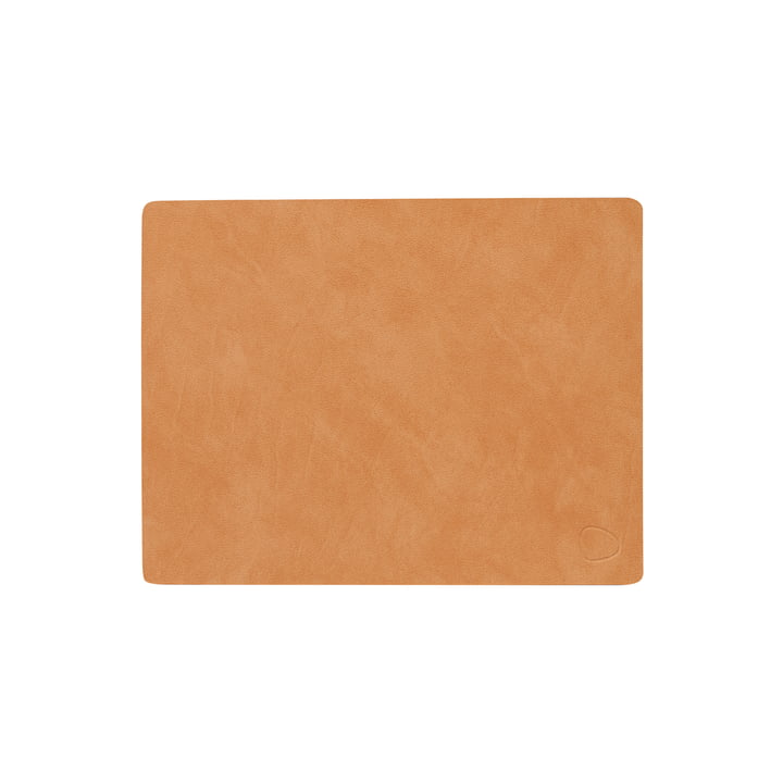 Placemat Square M, 3 4. 5 x 2 6. 5 cm, Nupo verbrande curry van LindDNA