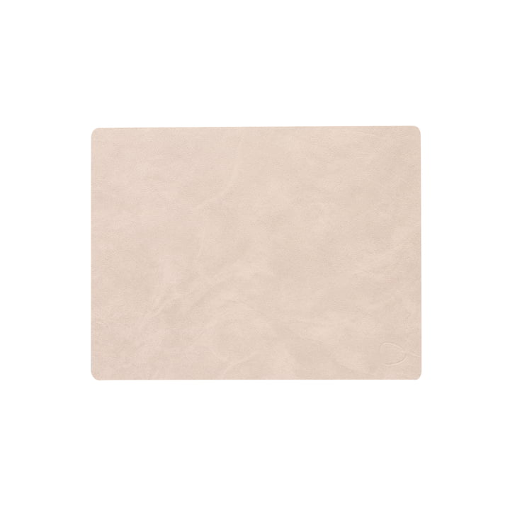 Placemat Square M, 3 4. 5 x 2 6. 5 cm, Nupo zand van LindDNA