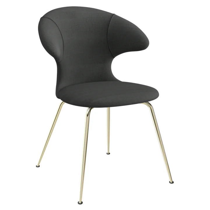 Time Flies Stoel, messing onderstel, schaduw door Umage