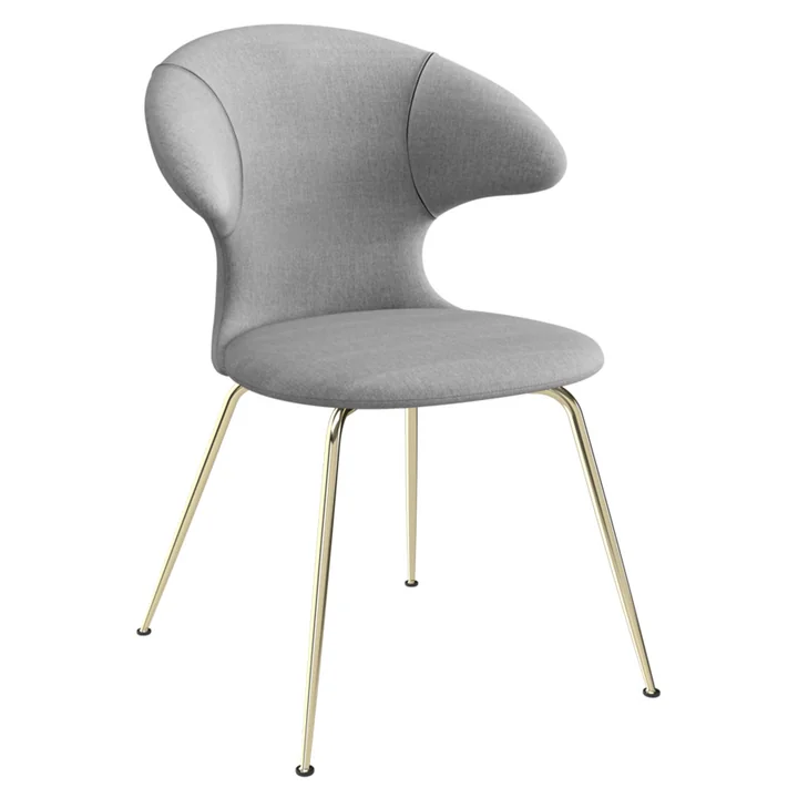 Time Flies Stoel, messing onderstel, sterling door Umage