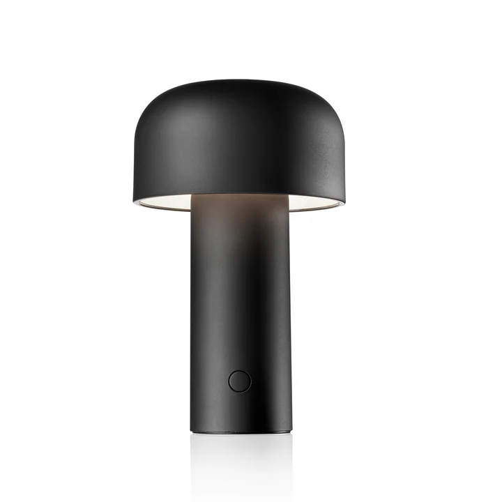 Bellhop Batterij-tafellamp (LED), mat zwart van Flos