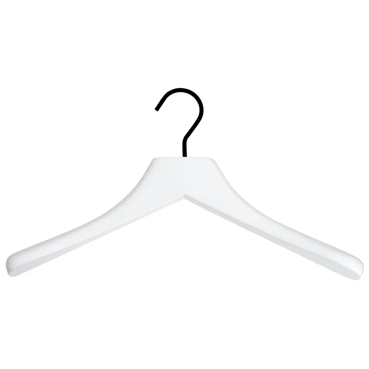 Kleerhanger 0112 , sneeuwwit / zwart van Schönbuch