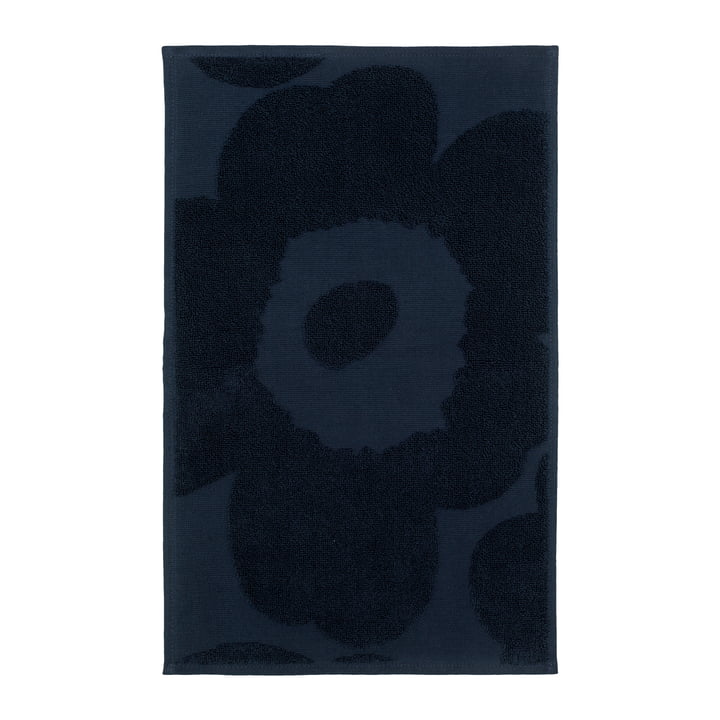 Unikko Gastendoek 30 x 50 cm, donkerblauw van Marimekko