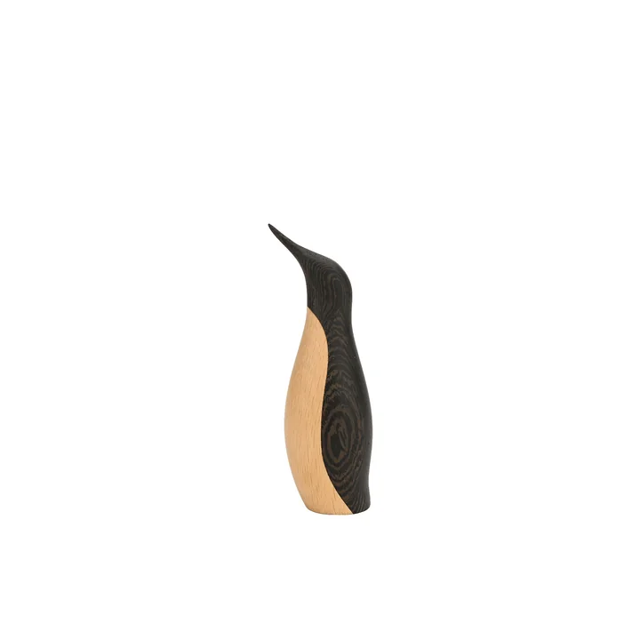 Wenge Penguin Mini, beuk, naturel / Wenge , natuur van ArchitectMade