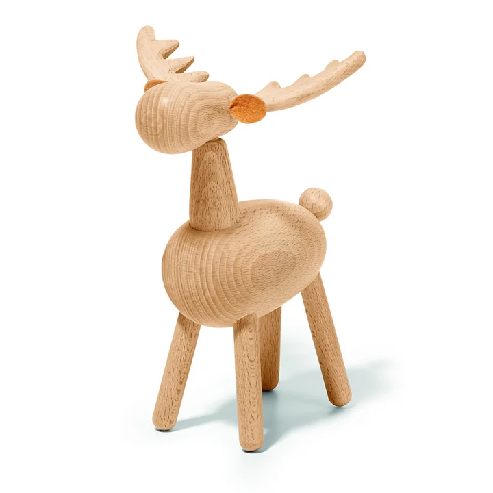 Elmar Elch Houten figuur, beuk, L van Philippi