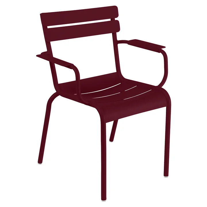 Luxembourg Fermob Fauteuil van in de kleur black cherry