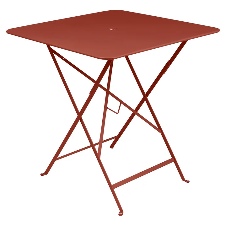 Fermob - Bistro Klaptafel, 71 x 71 cm, okerrood