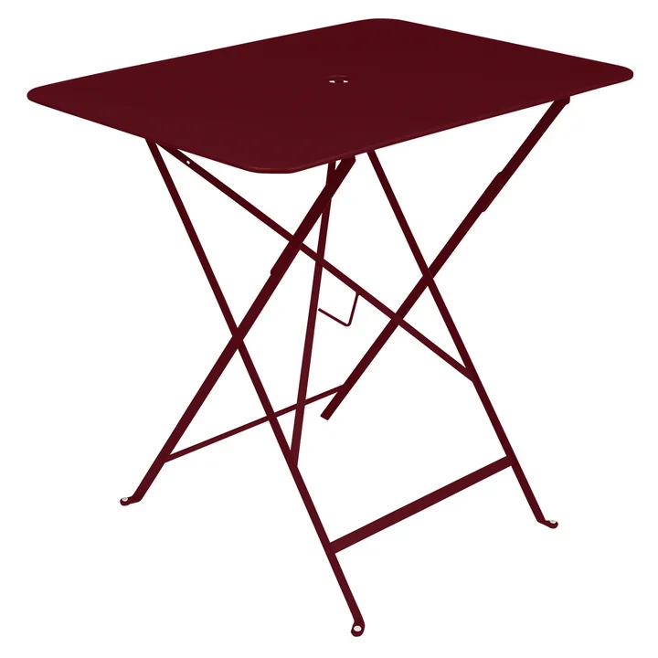 Bistro Klaptafel 77 x 57 cm van Fermob in de kleur black cherry