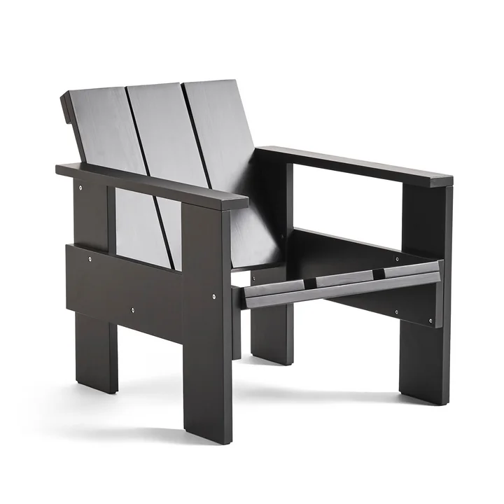 Crate Lounge Chair black, L 77 cm, van HAY