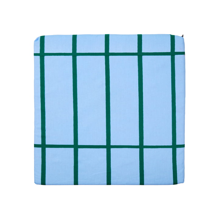 Marimekko - Tiiliskivi Zitkussen 40 x 40 cm, lichtblauw / groen