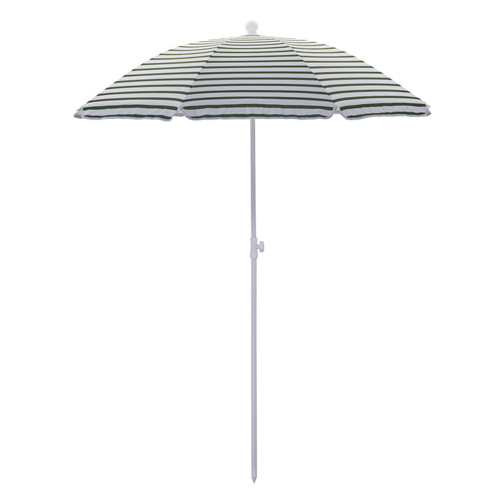 Oktogon Parasol, Ø 180 cm, groen/wit van House Doctor