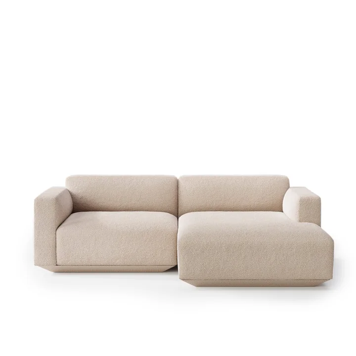 & Tradition - Develius Hoekbank, configuratie B, beige (Karakorum 003)