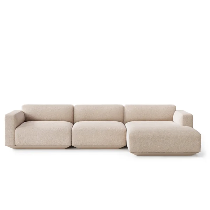 & Tradition - Develius Hoekbank, configuratie F, beige (Karakorum 003)