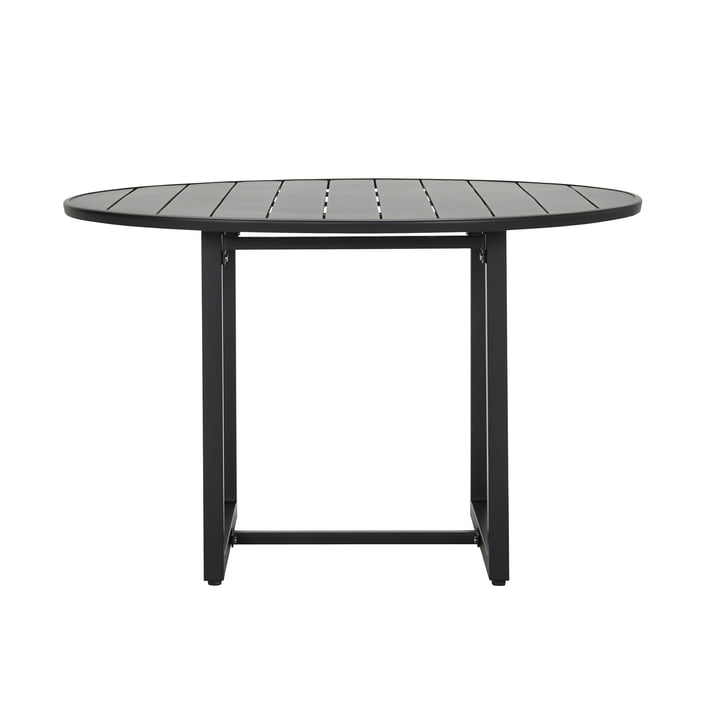 Helo Outdoor Tafel, Ø 120 cm, zwart van House Doctor