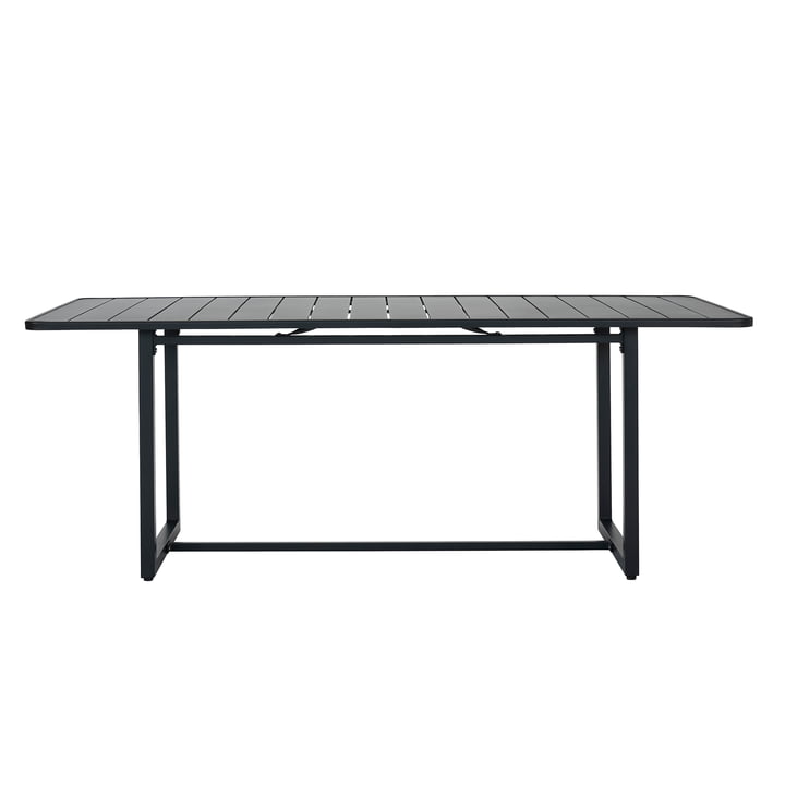 Helo Outdoor Tafel, 90 x 200 cm, zwart van House Doctor