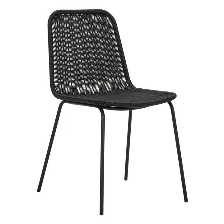 House Doctor Hapur Dining Chair -, zwart / zwart