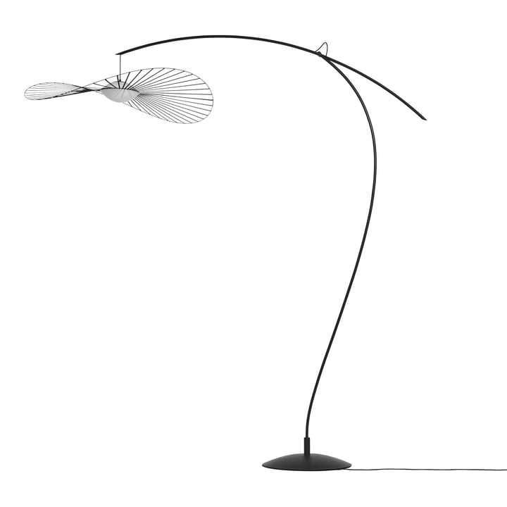 Vertigo Nova LED vloerlamp, Ø 110 cm, zwart / wit by Petite Friture