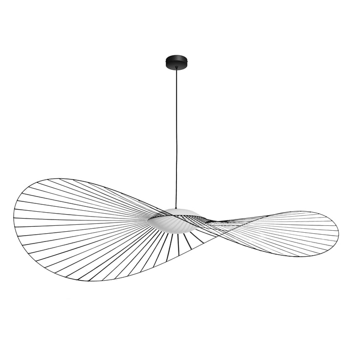 Vertigo Nova LED hanglamp, Ø 190 cm, zwart / wit by Petite Friture