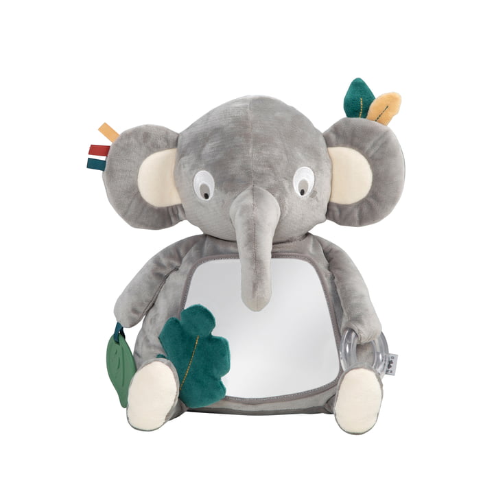 Activity toy Finley de olifant van Sebra in de kleur grijs