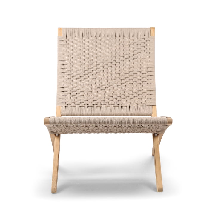Carl Hansen - MG501 Cuba Chair Outdoor, teak onbehandeld / sesam